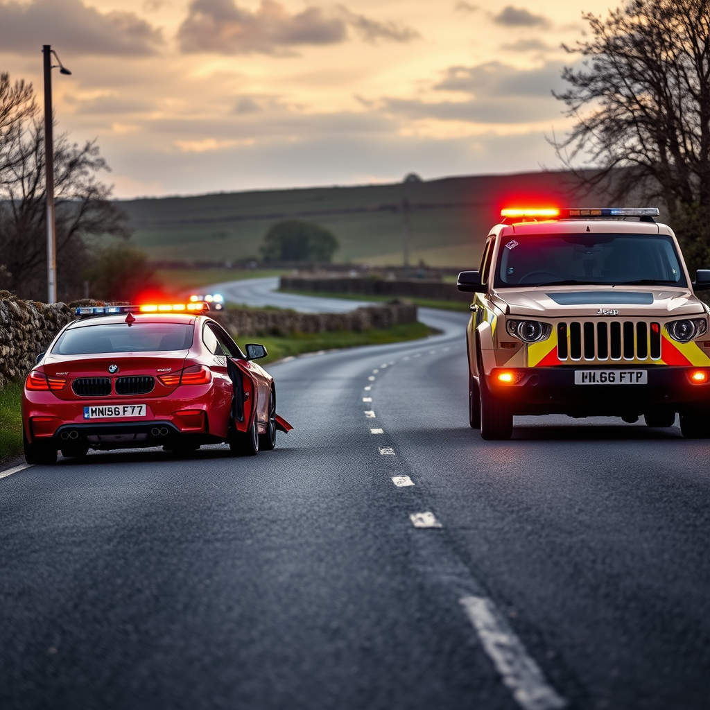 Three in serious condition after crash on busy link road